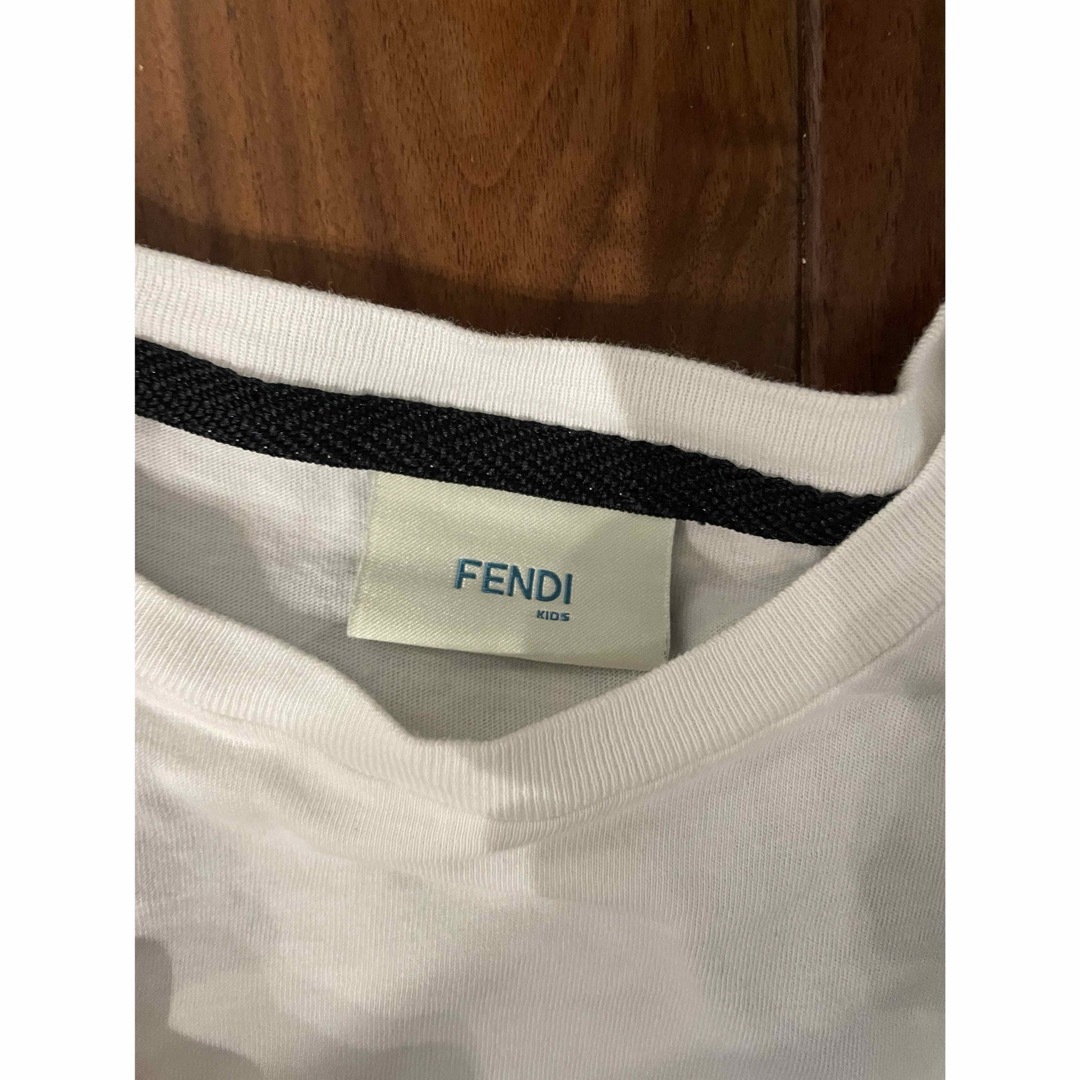 FENDI(フェンディ)のFENDI だまし絵 モンスター Tシャツ 3A キッズ/ベビー/マタニティのキッズ服男の子用(90cm~)(Tシャツ/カットソー)の商品写真