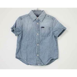 ラルフローレン(Ralph Lauren)の【夏物 新入荷!】〓ラルフローレン/Ralph Lauren〓100cm 半袖シャツ 青 【中古】 子供服 キッズ kids  男の子 女の子 夏 tops 624042(シャツ/カットソー)