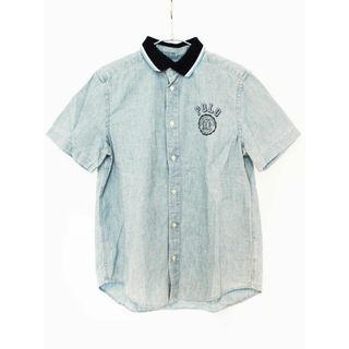 ラルフローレン(Ralph Lauren)の【夏物 新入荷!】[ラルフローレン/Ralph Lauren]160cm 半袖シャツ ブルー【中古】子供服 キッズ kids ジュニア 男の子 夏 tops 624042(シャツ/カットソー)