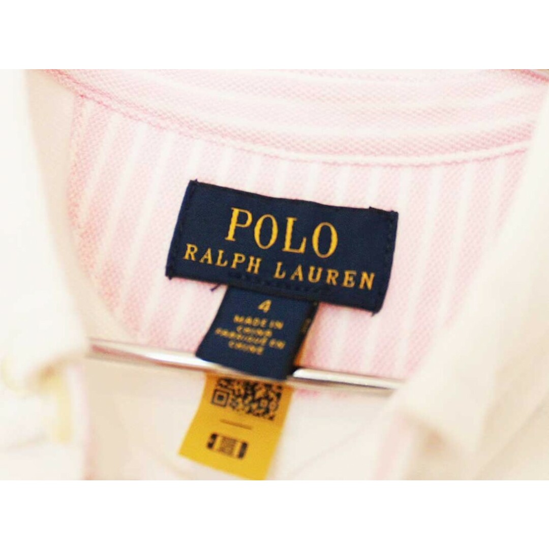 Ralph Lauren(ラルフローレン)の【夏物 新入荷!】[ラルフローレン/Ralph Lauren]100cm 半袖カットソーシャツ 白 フォーマル お受験 見学会 説明会 お稽古 スクール 通園 結婚式 発表会 謝恩会 冠婚葬祭【中古】子供服 キッズ kids 男の子 女の子 夏 tops 624042 キッズ/ベビー/マタニティのベビー服(~85cm)(シャツ/カットソー)の商品写真