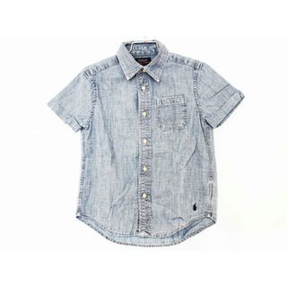 ラルフローレン(Ralph Lauren)の【夏物 新入荷!】[ラルフローレン/Ralph Lauren]120cm位 半袖シャツ ブルー【中古】子供服 キッズ kids 男の子 夏 tops 624042(シャツ/カットソー)