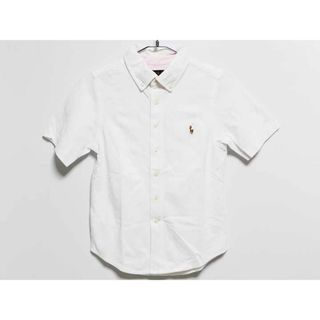 ラルフローレン(Ralph Lauren)の【夏物 新入荷!】‡ラルフローレン/Ralph Lauren‡140cm 半袖カットソーシャツ 白【中古】子供服 キッズ kids ジュニア 男の子 夏 tops 624042(シャツ/カットソー)