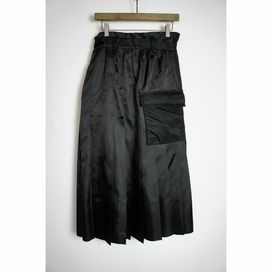 sacai - 極美品23SS sacai サカイ ナイロン プリーツ スカート sacai - 極美品23SS sacai サカイ ナイロン プリーツ スカート