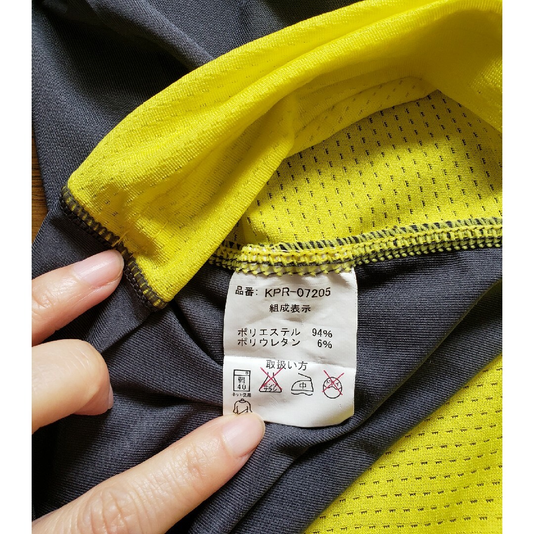 Kaepa(ケイパ)のKaepa  U.S.A ケイパ 半袖シャツ 半開ファスナー LLサイズ メンズのトップス(Tシャツ/カットソー(七分/長袖))の商品写真