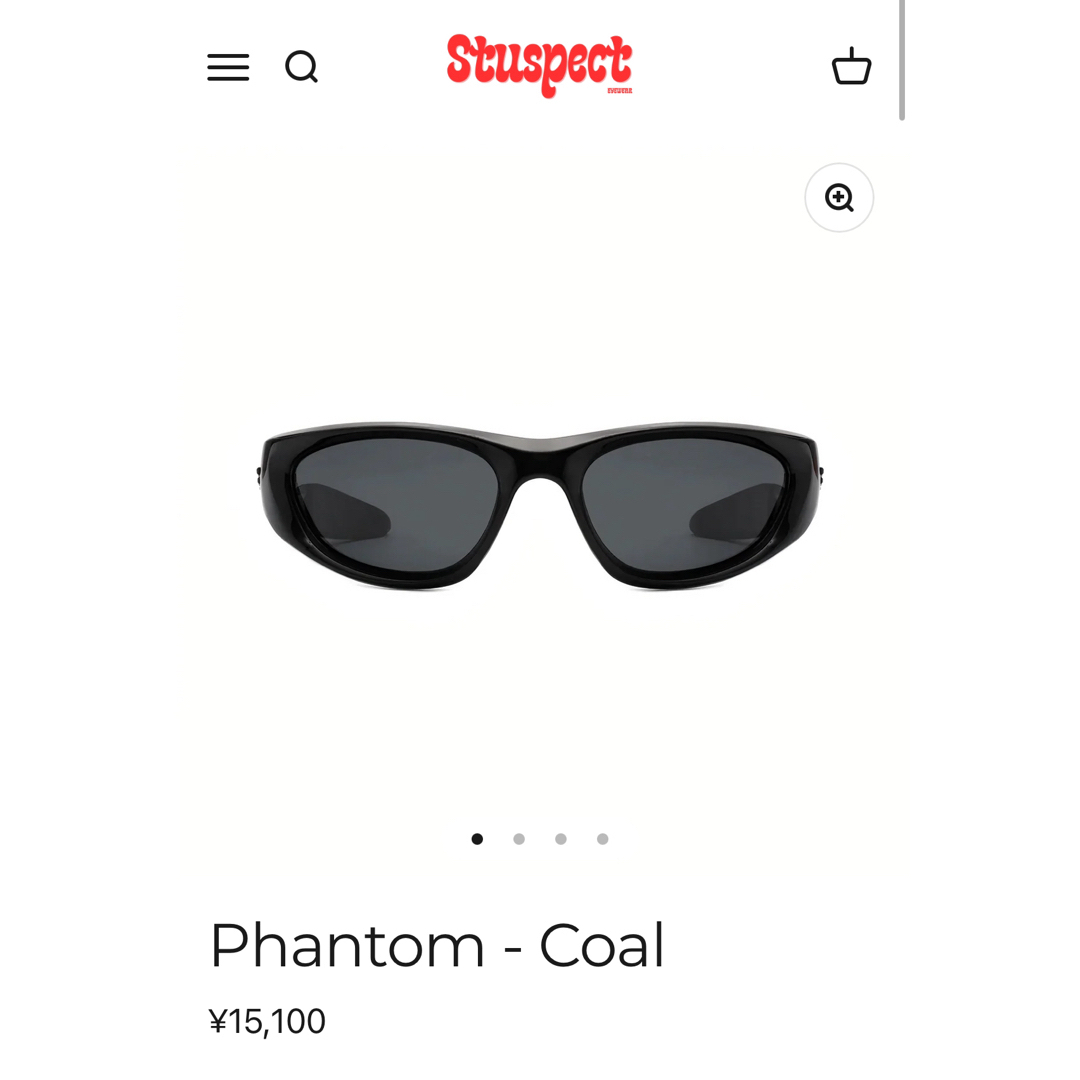 Stuspect サングラス Phantom - Coal メンズのファッション小物(サングラス/メガネ)の商品写真