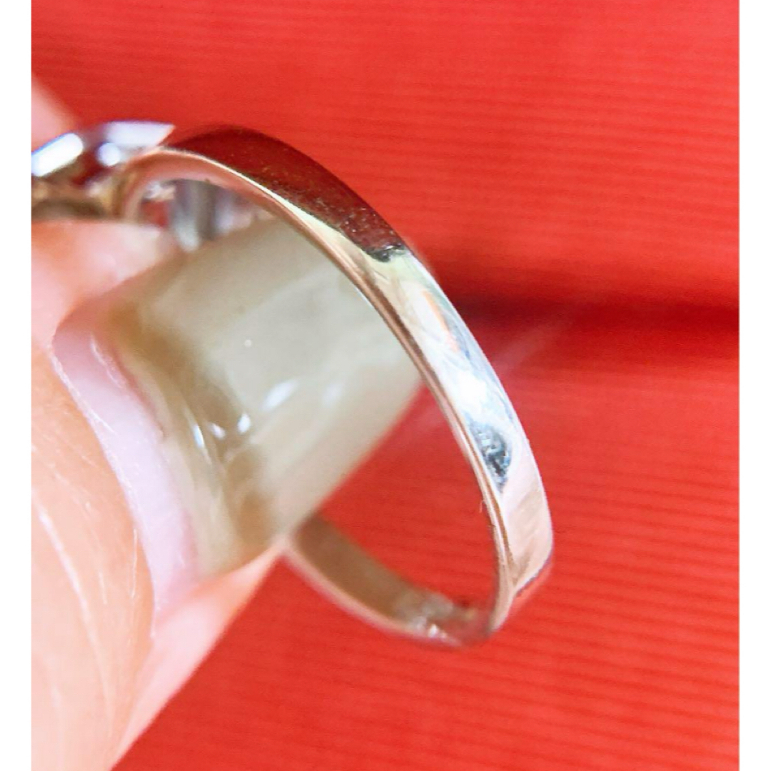 TASAKI(タサキ)の大振り！直径約17mm❣️k14WGマベパールリング　k14アコヤパールリング レディースのアクセサリー(リング(指輪))の商品写真