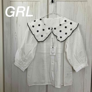 グレイル(GRL)のGRL グレイル　ブラウス　シャツ(シャツ/ブラウス(半袖/袖なし))