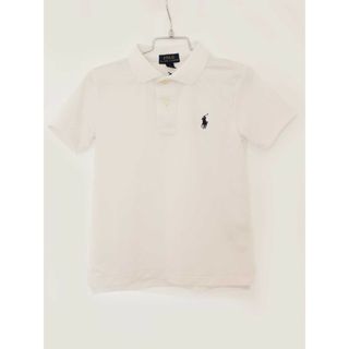 ラルフローレン(Ralph Lauren)の【夏物 新入荷!】[ラルフローレン/Ralph Lauren]110cm 半袖ポロシャツ 白【中古】子供服 キッズ kids 男の子 夏 tops 624042(その他)