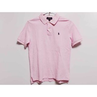 ラルフローレン(Ralph Lauren)の【夏物 新入荷!】‡ラルフローレン/Ralph Lauren‡150cm 半袖ポロシャツ ピンク【中古】子供服 キッズ kids ジュニア 男の子 夏 tops 624042(その他)