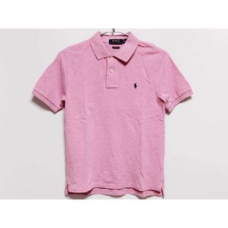 ラルフローレン(Ralph Lauren)の【夏物 新入荷!】‡ラルフローレン/Ralph Lauren‡150cm 半袖ポロシャツ ピンク【中古】子供服 キッズ kids ジュニア 男の子 夏 tops 624042(その他)