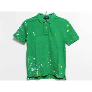 ラルフローレン(Ralph Lauren)の【夏物 新入荷!】‡ラルフローレン/Ralph Lauren‡150cm 半袖ポロシャツ グリーン【中古】子供服 キッズ kids ジュニア 男の子 夏 tops 624042(その他)