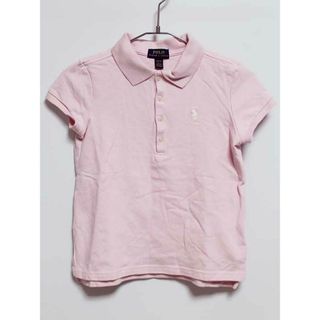 ラルフローレン(Ralph Lauren)の【夏物 新入荷!】‡ラルフローレン/Ralph Lauren‡140cm 半袖ポロシャツ ピンク【中古】子供服 キッズ kids ジュニア 女の子 夏 tops 624042(その他)