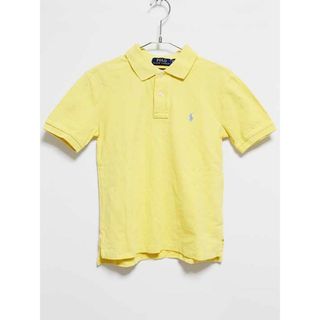 ラルフローレン(Ralph Lauren)の【夏物 新入荷!】‡ラルフローレン/Ralph Lauren‡140cm 半袖ポロシャツ 黄色【中古】子供服 キッズ kids ジュニア 男の子 女の子 夏 tops 624042(その他)