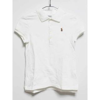 ラルフローレン(Ralph Lauren)の【夏物 新入荷!】‡ラルフローレン/Ralph Lauren‡140cm 半袖ポロシャツ 白系【中古】子供服 キッズ kids ジュニア 女の子 夏 tops 624042(その他)