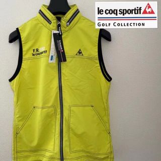 ルコックスポルティフ(le coq sportif)のM新品定価13100円/ルコック/メンズ/撥水/フード付/ベスト ゴルフベスト(ウエア)