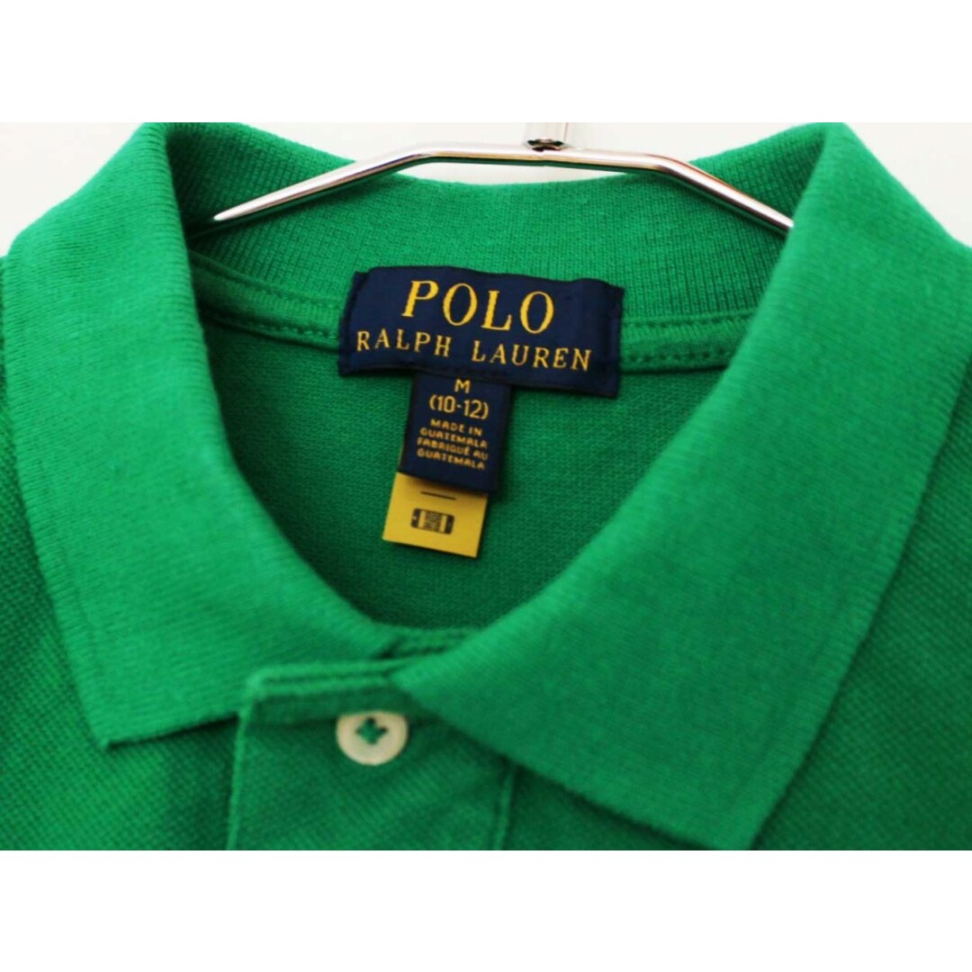 Ralph Lauren(ラルフローレン)の【夏物 新入荷!】[ラルフローレン/Ralph Lauren]150cm 半袖ポロシャツ 緑【中古】子供服 キッズ kids ジュニア 男の子 夏 tops 624042 キッズ/ベビー/マタニティのベビー服(~85cm)(その他)の商品写真