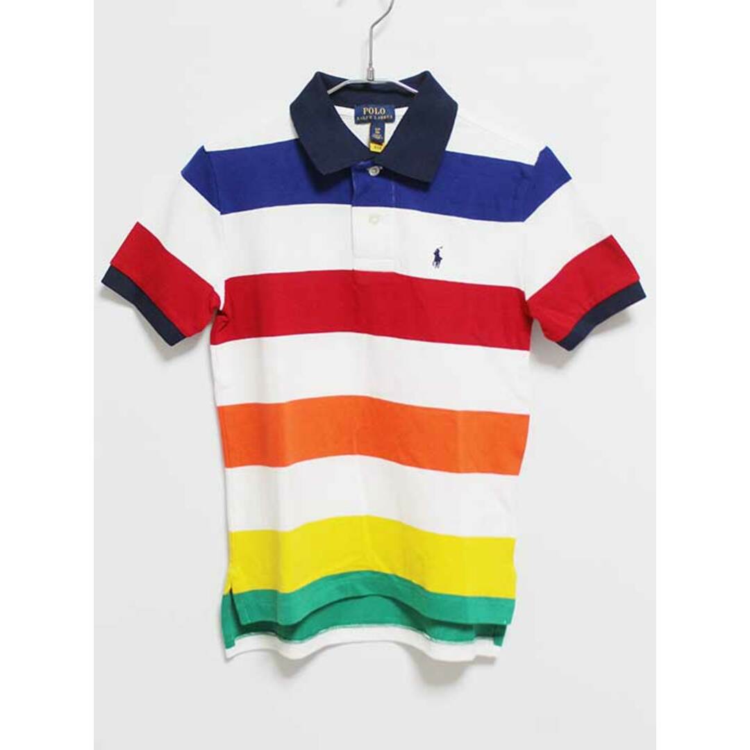 Ralph Lauren(ラルフローレン)の【夏物 新入荷!】新品 未使用品‡ラルフローレン/Ralph Lauren‡140cm 半袖ポロシャツ マルチ 子供服 キッズ kids 男の子 夏 tops 624042 キッズ/ベビー/マタニティのベビー服(~85cm)(その他)の商品写真