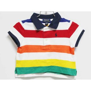 ラルフローレン(Ralph Lauren)の【夏物 新入荷!】‡ラルフローレン/Ralph Lauren‡100cm 半袖ポロシャツ マルチ ショート丈【中古】子供服 キッズ kids 男の子 夏 tops 624042(その他)