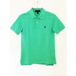 ラルフローレン(Ralph Lauren)の【夏物 新入荷!】[ラルフローレン/Ralph Lauren]140cm 半袖ポロシャツ グリーン【中古】子供服 キッズ kids ジュニア 男の子 夏 tops 624042(その他)