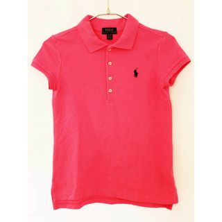 ラルフローレン(Ralph Lauren)の【夏物 新入荷!】[ラルフローレン/Ralph Lauren]140cm 半袖ポロシャツ ピンク【中古】子供服 キッズ kids ジュニア 女の子 夏 tops 624042(その他)