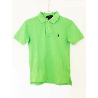 ラルフローレン(Ralph Lauren)の【夏物 新入荷!】[ラルフローレン/Ralph Lauren]140cm 半袖ポロシャツ グリーン【中古】子供服 キッズ kids ジュニア 男の子 夏 tops 624042(その他)