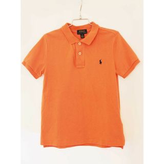 ラルフローレン(Ralph Lauren)の【夏物 新入荷!】[ラルフローレン/Ralph Lauren]120cm 半袖ポロシャツ オレンジ【中古】子供服 キッズ kids 男の子 夏 tops 624042(その他)