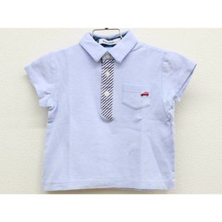 ファミリア(familiar)の【夏物 新入荷!】◇ファミリア/familiar◇110cm 半袖ポロシャツ 青【中古】子供服 キッズ kids 男の子 夏 tops 324042(その他)