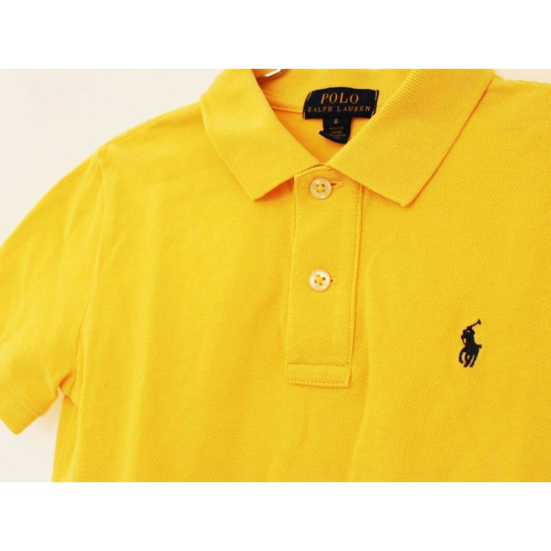 Ralph Lauren(ラルフローレン)の【夏物 新入荷!】[ラルフローレン/Ralph Lauren]120cm 半袖ポロシャツ 黄色【中古】子供服 キッズ kids 男の子 夏 tops 624042 キッズ/ベビー/マタニティのベビー服(~85cm)(その他)の商品写真