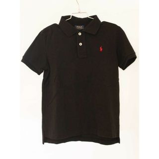 ラルフローレン(Ralph Lauren)の【夏物 新入荷!】[ラルフローレン/Ralph Lauren]120cm 半袖ポロシャツ 黒【中古】子供服 キッズ kids 男の子 夏 tops 624042(その他)