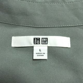 ユニクロ(UNIQLO)のユニクロ　ブラウス　Lサイズ(シャツ/ブラウス(長袖/七分))