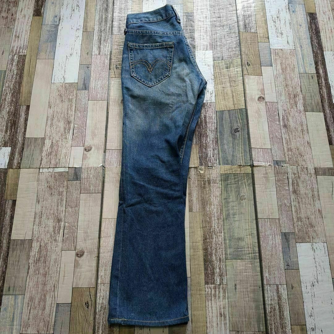 Levi's(リーバイス)の907　ブーツカットデニムパンツ　ブルー　サイズ３０　匿名配送　ビンテージ メンズのパンツ(デニム/ジーンズ)の商品写真