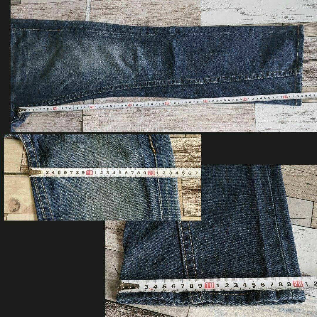 Levi's(リーバイス)の907　ブーツカットデニムパンツ　ブルー　サイズ３０　匿名配送　ビンテージ メンズのパンツ(デニム/ジーンズ)の商品写真