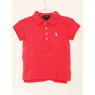 ラルフローレン(Ralph Lauren)の【夏物 新入荷!】[ラルフローレン/Ralph Lauren]110cm 半袖ポロシャツ ピンク【中古】子供服 キッズ kids 女の子 夏 tops 624042(その他)