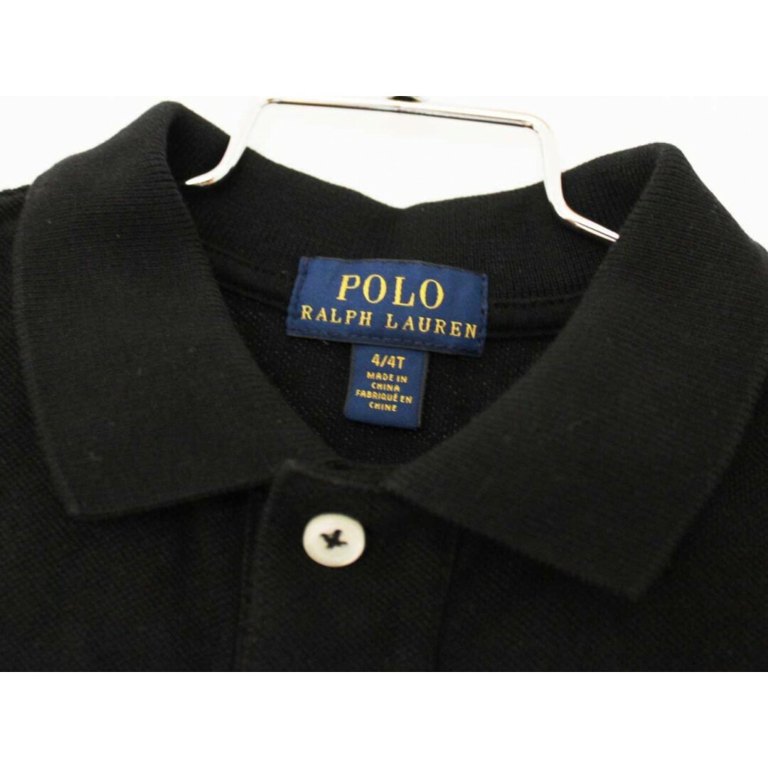 Ralph Lauren(ラルフローレン)の【夏物 新入荷!】[ラルフローレン/Ralph Lauren]110cm 半袖ポロシャツ 黒【中古】子供服 キッズ kids 男の子 夏 tops 624042 キッズ/ベビー/マタニティのベビー服(~85cm)(その他)の商品写真