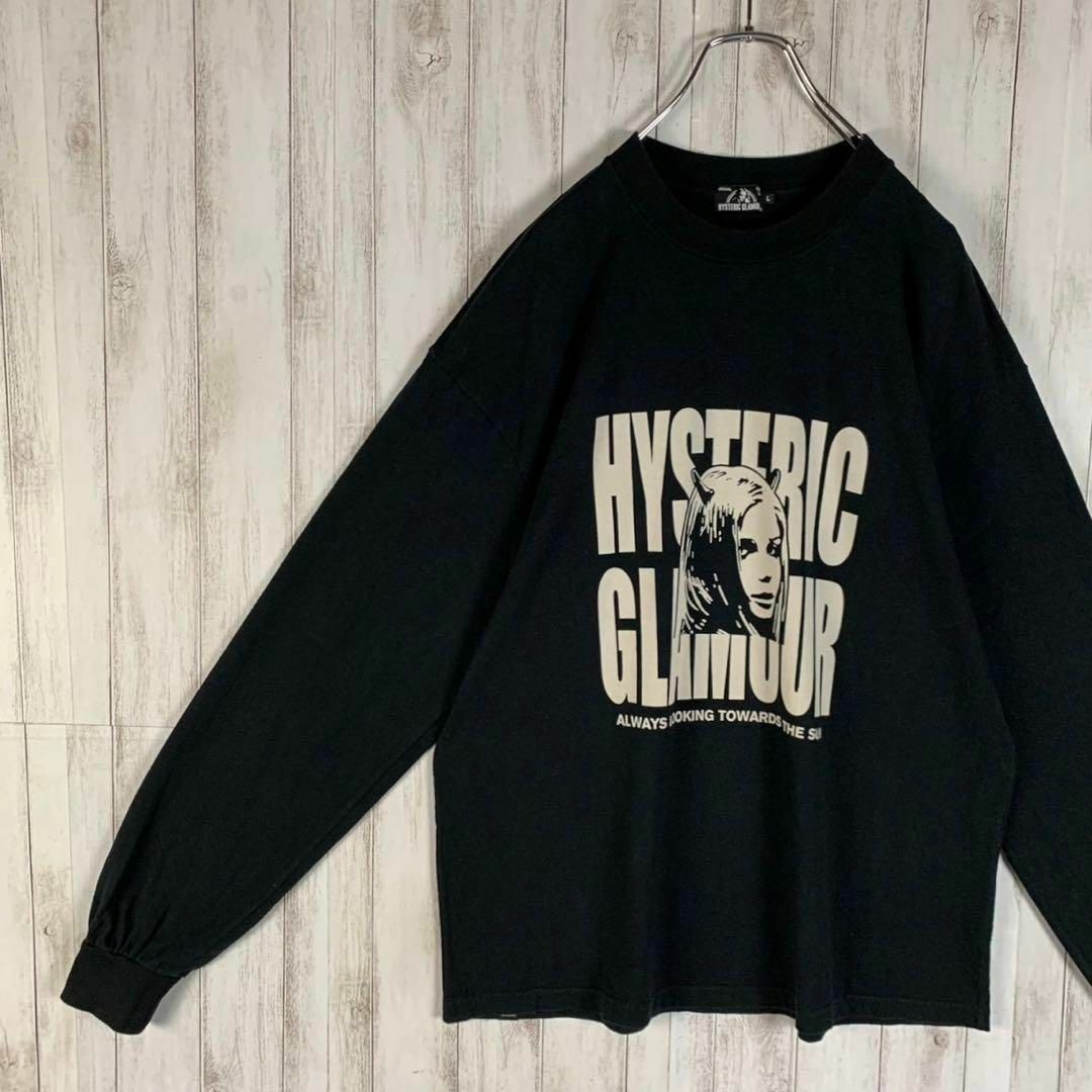 HYSTERIC GLAMOUR(ヒステリックグラマー)の【超希少モデル】ヒステリックグラマー ヒスガール L 即完売モデル 希少 ロンT メンズのトップス(Tシャツ/カットソー(七分/長袖))の商品写真