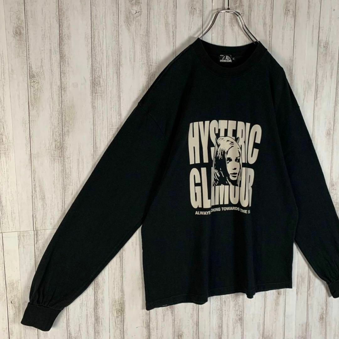 HYSTERIC GLAMOUR(ヒステリックグラマー)の【超希少モデル】ヒステリックグラマー ヒスガール L 即完売モデル 希少 ロンT メンズのトップス(Tシャツ/カットソー(七分/長袖))の商品写真