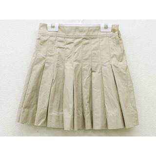 【春夏物 新入荷!】▽ブルックスブラザーズ/Brooks Brothers▽137cm プリーツスカート ベージュ【中古】子供服 キッズ kids 女の子 春夏秋 bottoms 524042