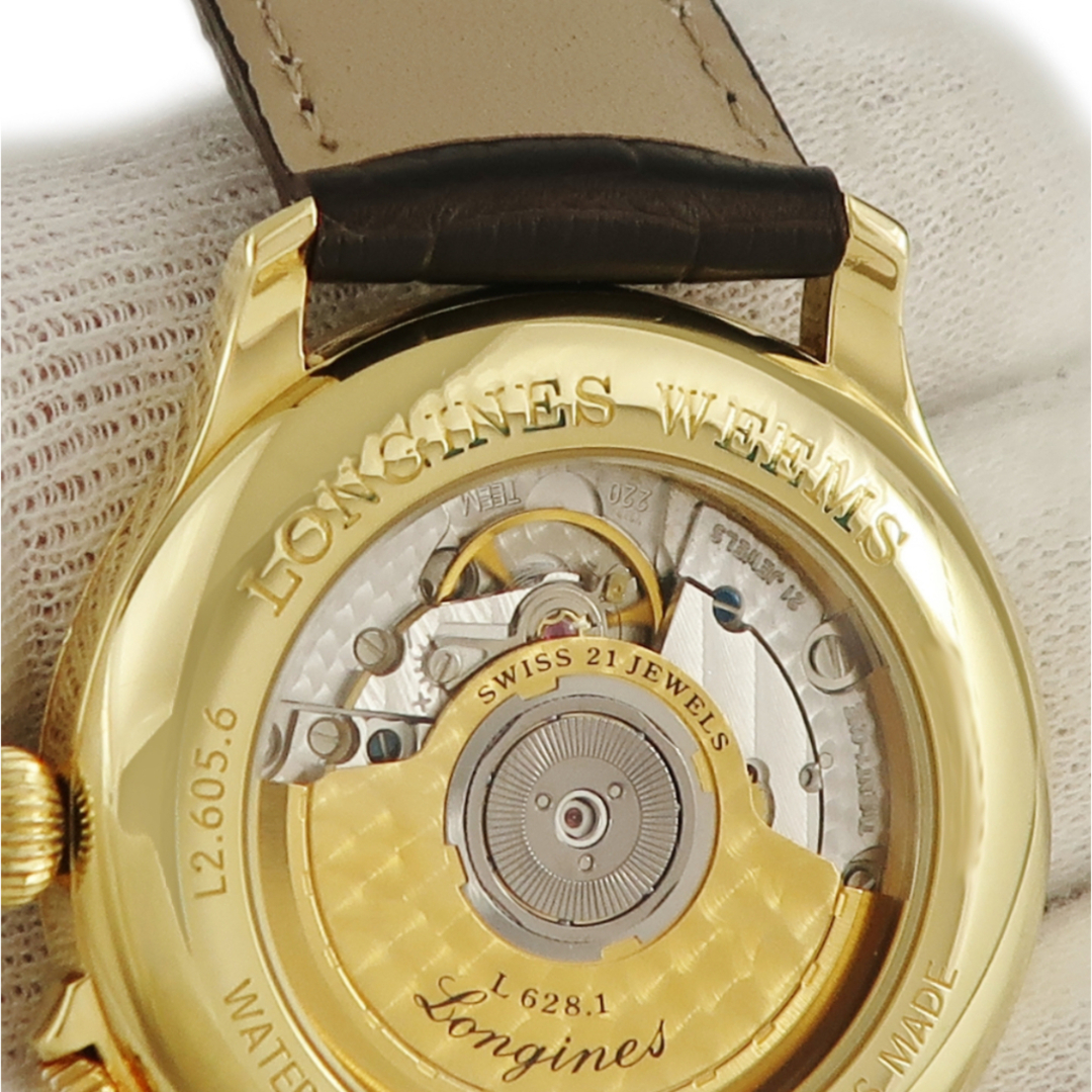 LONGINES(ロンジン)のロンジン  ウィームス L2.605.6.11.2 自動巻き メンズ 腕 メンズの時計(腕時計(アナログ))の商品写真