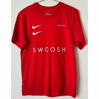 ナイキ(NIKE)の【NIKE】SWOOSH 刺繍ロゴTシャツ　S 【限定生産品】新品未使用タグ付(Tシャツ/カットソー(半袖/袖なし))