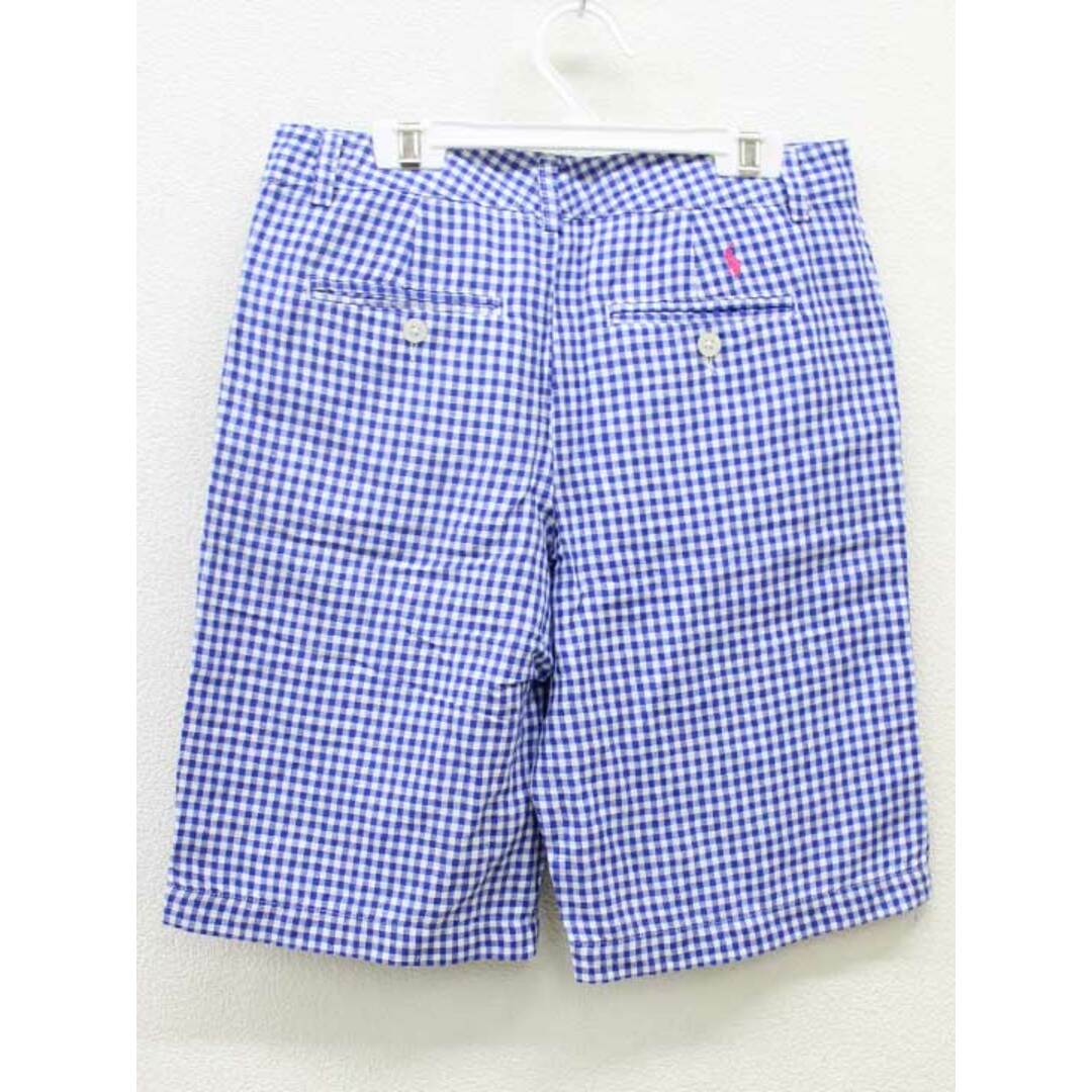 Ralph Lauren(ラルフローレン)の【春夏物 新入荷!】新品 未使用品▽ラルフローレン/Ralph Lauren▽155cm ハーフパンツ/ショートパンツ/半ズボン/短パン 白×ブルー 子供服 キッズ kids ジュニア 男の子 春夏 bottoms 524042 キッズ/ベビー/マタニティのキッズ服女の子用(90cm~)(パンツ/スパッツ)の商品写真