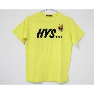 【夏物 新入荷!】〓ヒステリックミニ/HYSTERIC MINI〓140cm 半袖Tシャツ/半袖カットソー 黄色 【中古】 子供服 キッズ kids ジュニア 女の子  夏 tops 324042