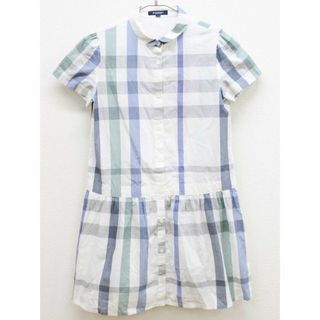 バーバリー(BURBERRY)の【夏物 新入荷!】◇バーバリー/BURBERRY◇150cm 半袖ワンピース 白系 ペチコート付【中古】子供服 キッズ kids ジュニア 女の子 夏 onepi 324042(ワンピース)