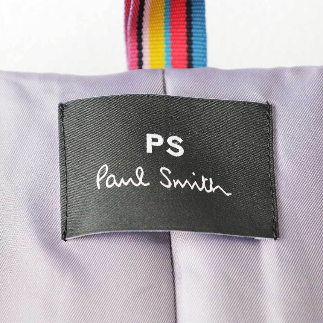 Paul Smith(ポールスミス)の秋冬 ピーエス ポールスミス PS Paul Smith ウールカルゼ フーデッドコート 42/サックスブルー フードジャケット【2400013850056】 レディースのジャケット/アウター(その他)の商品写真