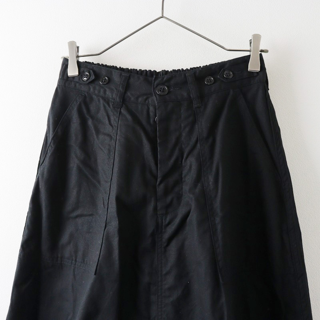 オーディナリーフィッツ ORDINARY FITS コットン ロングスカート 0/ブラック ボトムス【2400013849319】 レディースのスカート(ひざ丈スカート)の商品写真