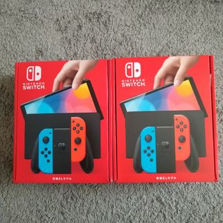 Nintendo Switch - 2台同梱★スイッチ本体有機ELネオンカラー★新品未開封★匿名送料無料発送★