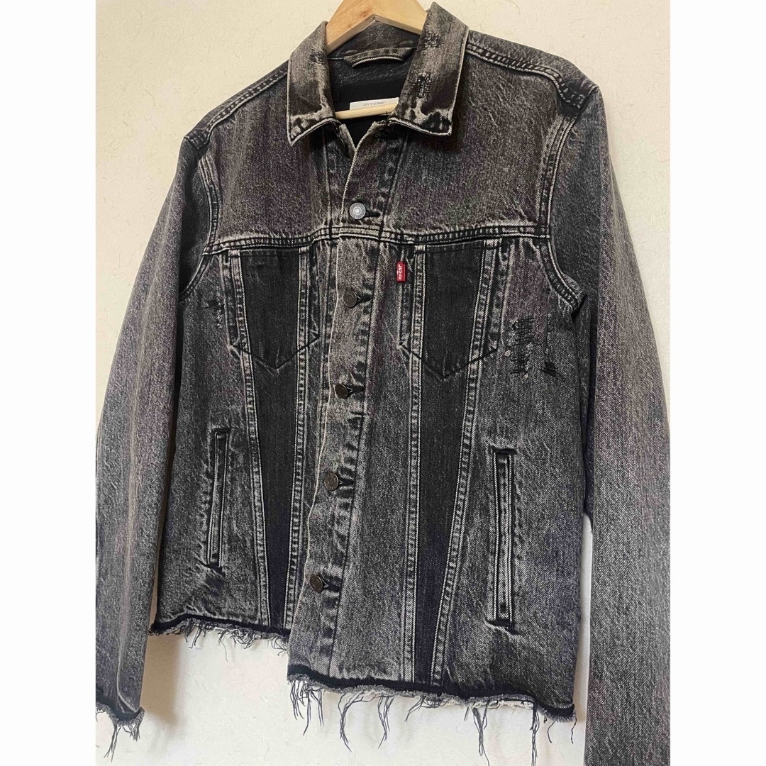 Levi's(リーバイス)のLevi's ダメージデニム トラッカージャケット 再構築 メンズのジャケット/アウター(Gジャン/デニムジャケット)の商品写真