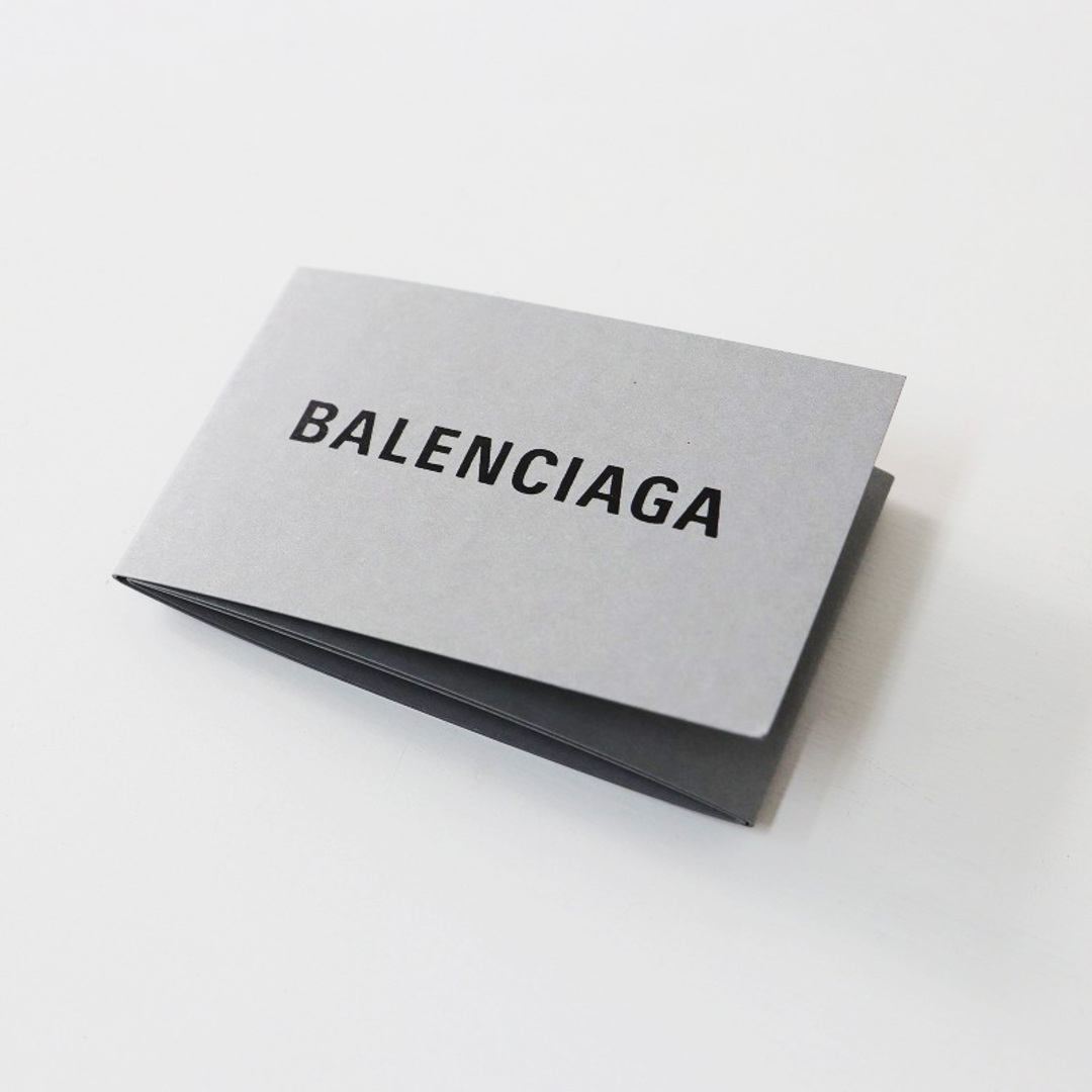 Balenciaga(バレンシアガ)のバレンシアガ BALENCIAGA 594548 1IZI3 レザー コイン&カードケース ネックストラップ/ブラック ネックポーチ【2400013834377】 レディースのファッション小物(コインケース)の商品写真