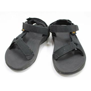 テバ(Teva)の【夏物 新入荷!】▼テバ/Teva▼18cm サンダル/シューズ/靴  黒【中古】 子供 キッズ kids 男の子 女の子 夏 shoes 824042(サンダル)