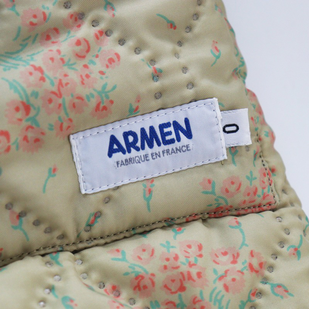 ARMEN(アーメン)のアーメン ARMEN フラワープリント×フリース リバーシブル ジャケット 0/ベージュ アウター【2400013847568】 レディースのジャケット/アウター(その他)の商品写真