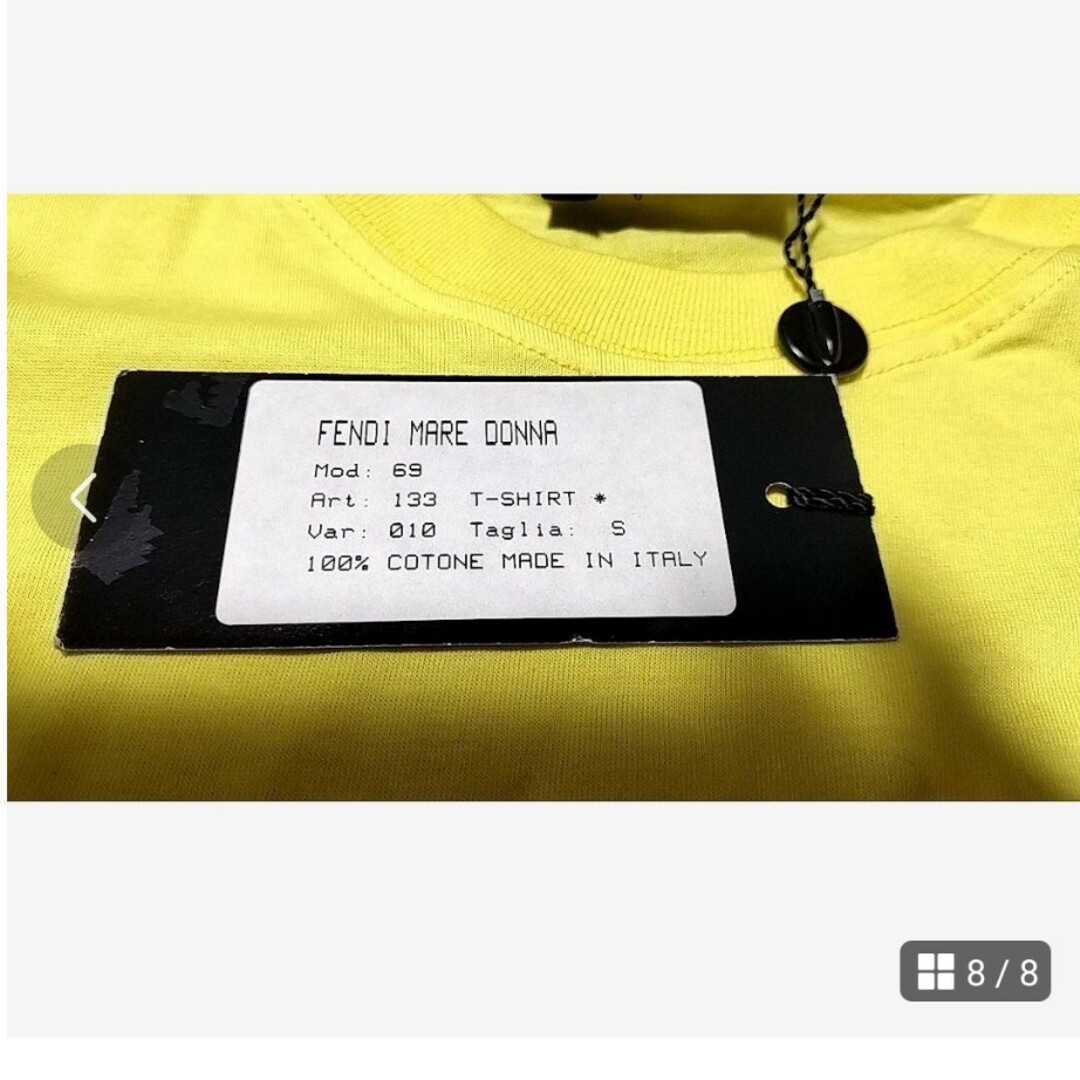 FENDI(フェンディ)の新品【C81】FENDI   ロゴTシャツ レディースのトップス(Tシャツ(半袖/袖なし))の商品写真